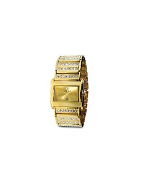 Tres Jolie Gold Dress Watch